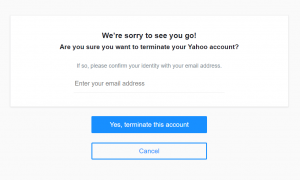 How To Delete Your Yahoo Account?
